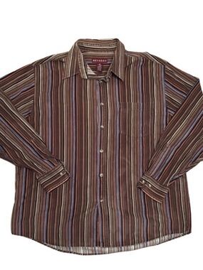 Y2K Nevada Cord Men's Striped Shirt